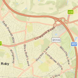Knowsley Street Map