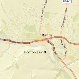 8 Blyth Road, Maltby, South Yorkshire S66 Street Map