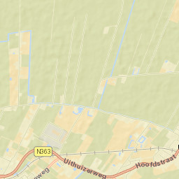Uithuizermeeden Street Map