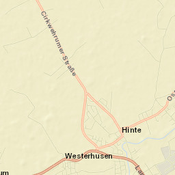 Hinte Street Map