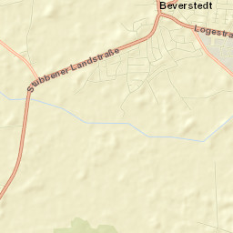 Beverstedt Street Map