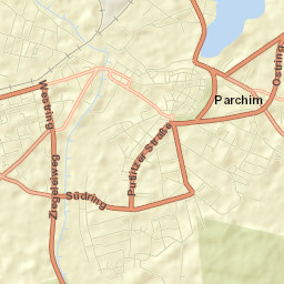 Parchim Street Map