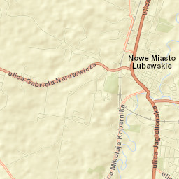 Nowe Miasto Lubawskie Street Map