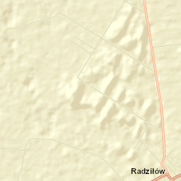 Radziłów Street Map