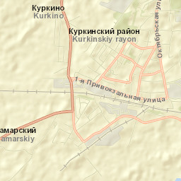 Kurkino Street Map