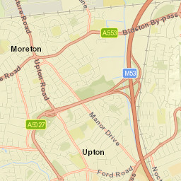 Moreton Street Map