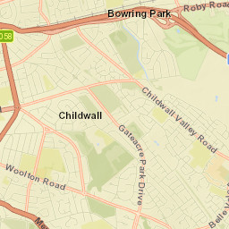 127 Shrewton Road, Liverpool, Merseyside Street Map