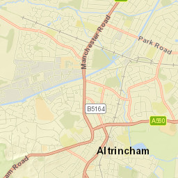 155 Stockport Road, Altrincham, Greater Manchester Street Map