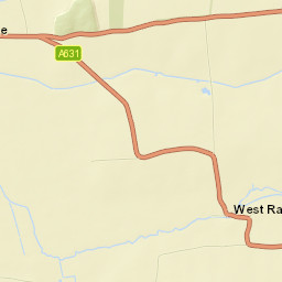 A631, Market Rasen, Lincolnshire LN8 3LS Street Map
