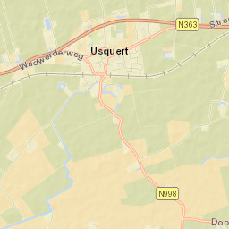 Usquert Street Map