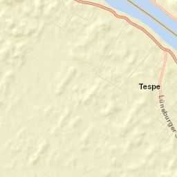 Tespe Street Map