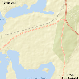 Blankensee Street Map