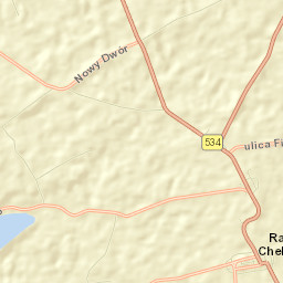 Radzyń Chełmiński Street Map