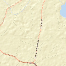 Rybno Street Map