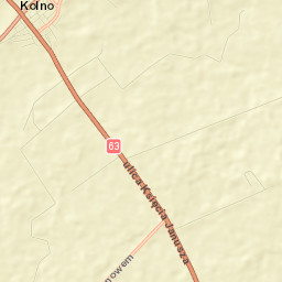 Powiat kolneński Street Map