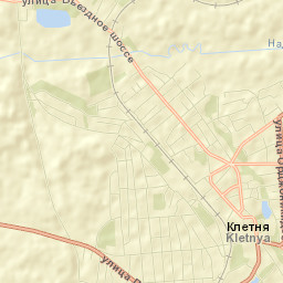 Kletnya Street Map