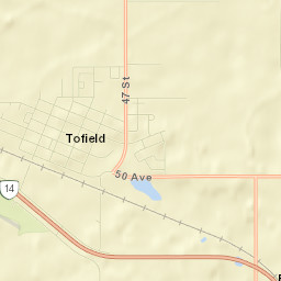 Tofield Street Map