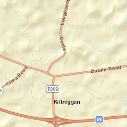 Kilbeggan Street Map