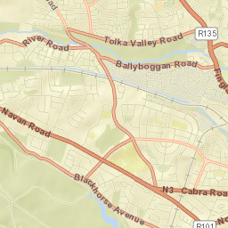 Cabra Street Map