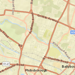 Glasnevin Street Map