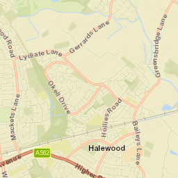 1 Wood Lane, Liverpool, Merseyside L27 Street Map