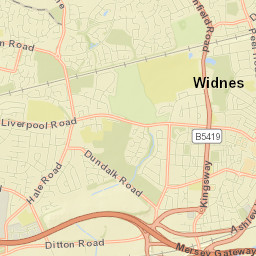 4 Tickford Bank, Widnes, Halton WA8 9AZ, UK Street Map