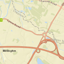 3 Lymm Rd, Little Bollington, Altrincham, Cheshire East WA14  Street Map