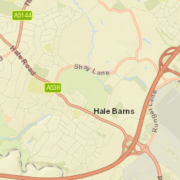 Runger Lane, Manchester, Greater Manchester Street Map