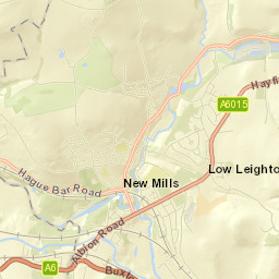 New Mills Street Map