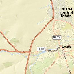 Louth Street Map