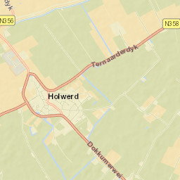 Holwerd Street Map