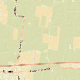 Ulrum Street Map