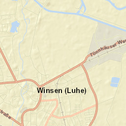 Winsen Street Map