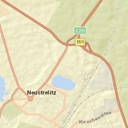 Neustrelitz Street Map