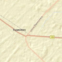 Sypniewo Street Map