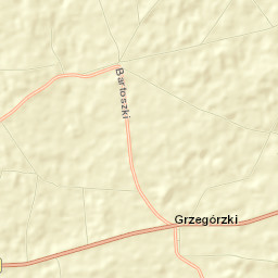 Powiat nidzicki Street Map