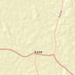 Łyse Street Map