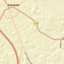 Stawiski Street Map
