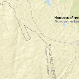Novosemeykino Street Map