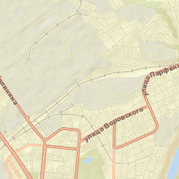Barnaul Street Map