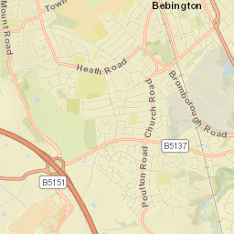 100 Greendale Road, Birkenhead, Wirral Street Map