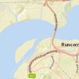 Runcorn Street Map