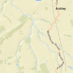 Marsh Lane, Knutsford, Cheshire East WA16 Street Map