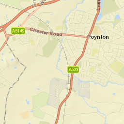 Poynton Street Map