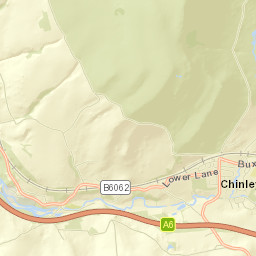 Chinley Street Map