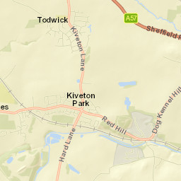 Todwick Street Map