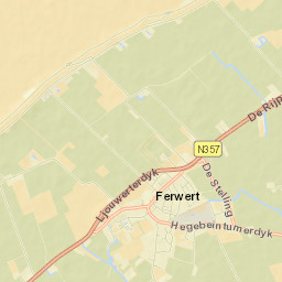 Ferwert Street Map