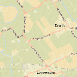 Loppersum Street Map