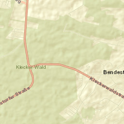 Bendestorf Street Map