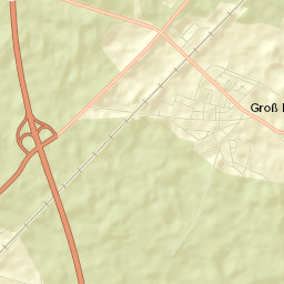 Groß Laasch Street Map